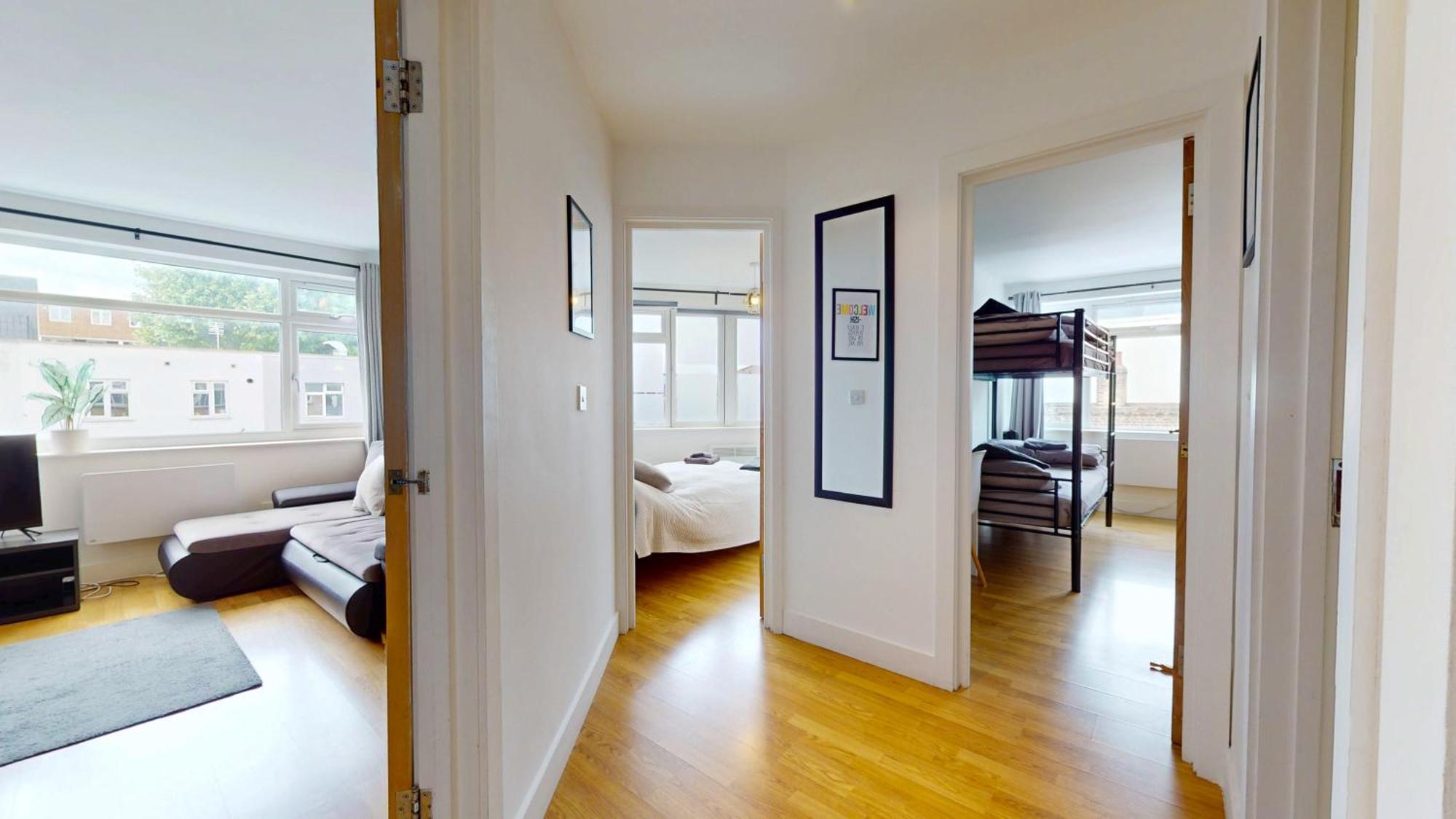 Apartamento 2 Bedroom Flat 1 Stop From Bridge *
